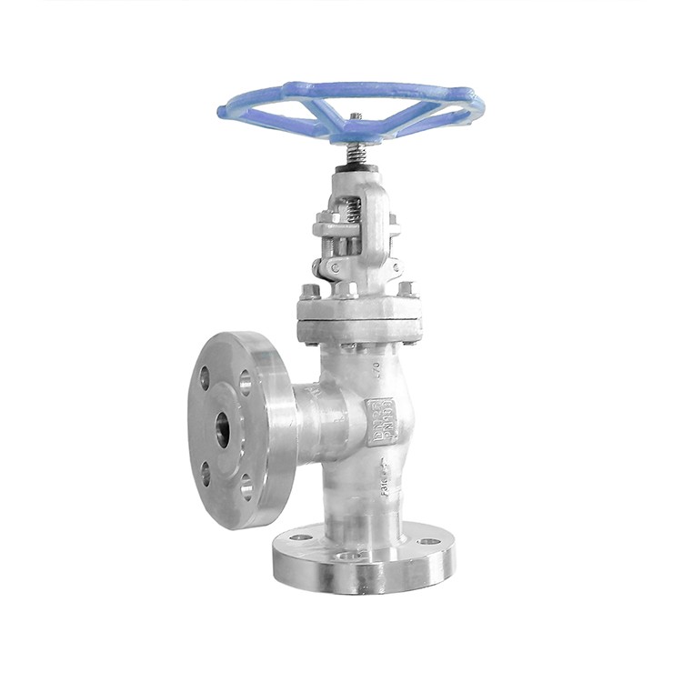 Forged Steel Stainless Steel Angle Globe Valve RF