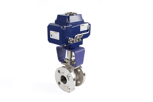 V type ball valve