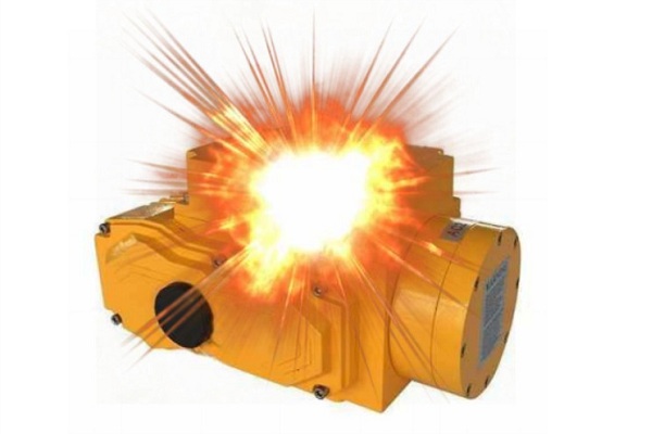 What is a flameproof electric actuator?