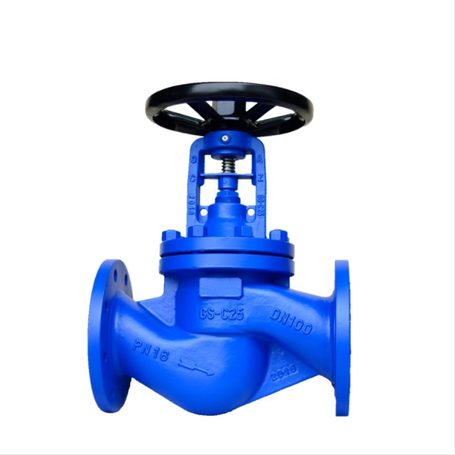 The bellows globe valve is compared with the ordinary globe valve. What are th e advantages of the bellows globe valve?