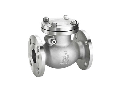 The working principle of Swing check valve 