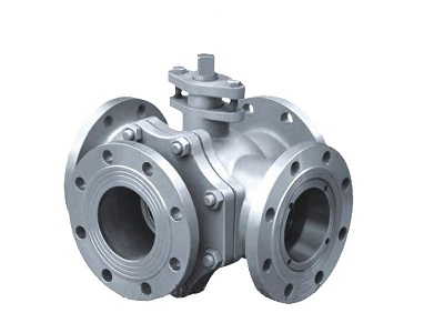 What are the main features of the electric four-way ball valve?