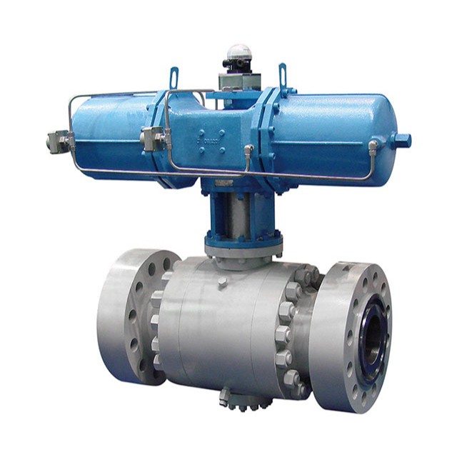 API 3PC Flange Forged steel ball valve