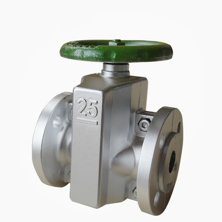 Aliminum Alloy Manual Flange Pinch Valve