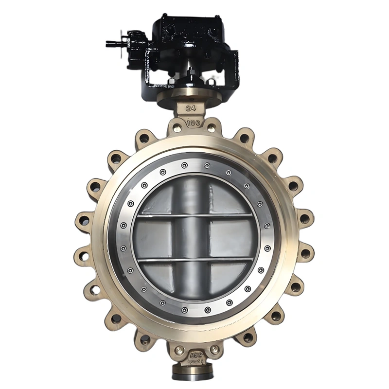 Aluminum Bronze Lug-Type Triple Offset Butterfly Valves