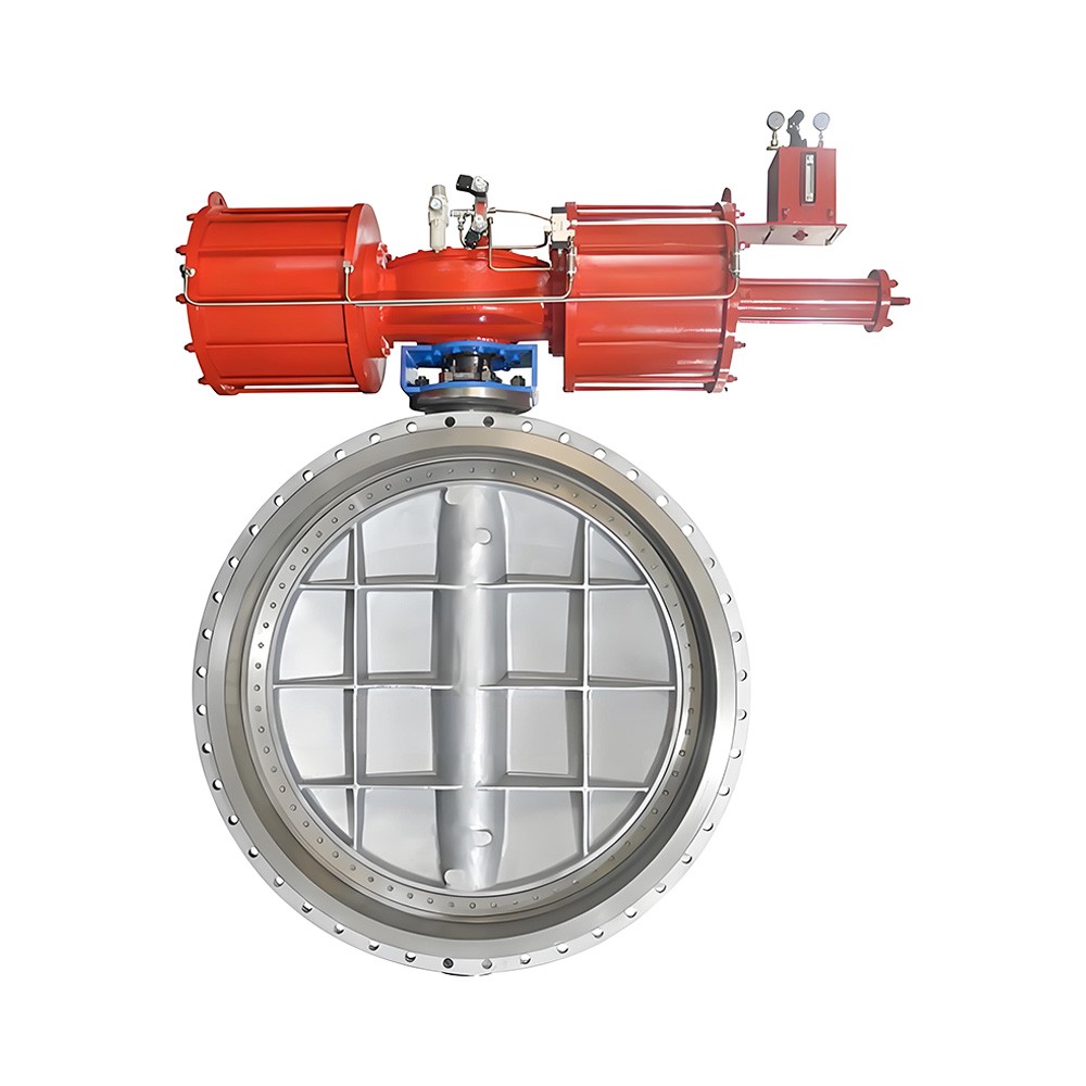 Butterfly Valve With Pneumatic Actuator