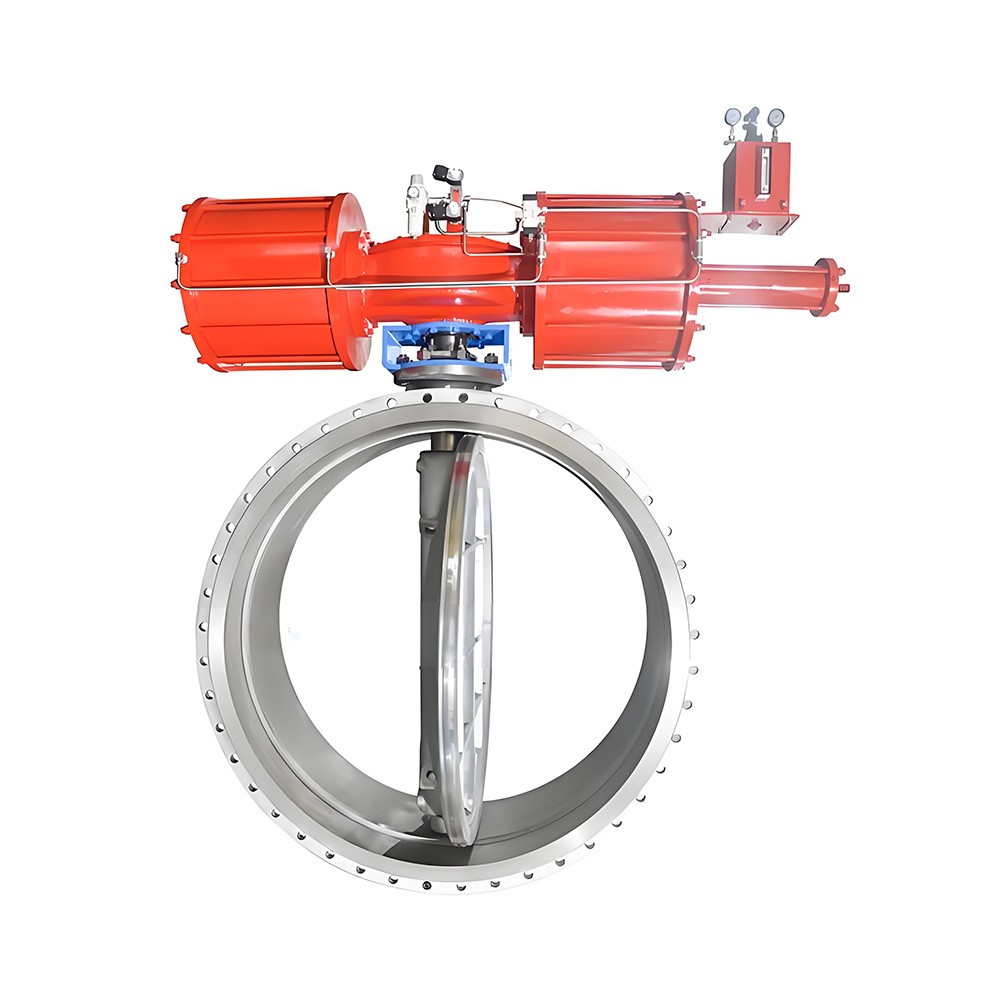 Butterfly Valve With Pneumatic Actuator