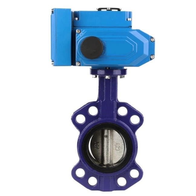 Cast Iron Electric Actuated Butterfly Valve