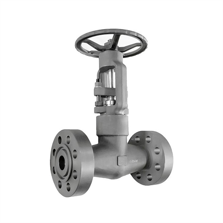 Cryogenic Pressure Seal Integral Flange Gate Valve