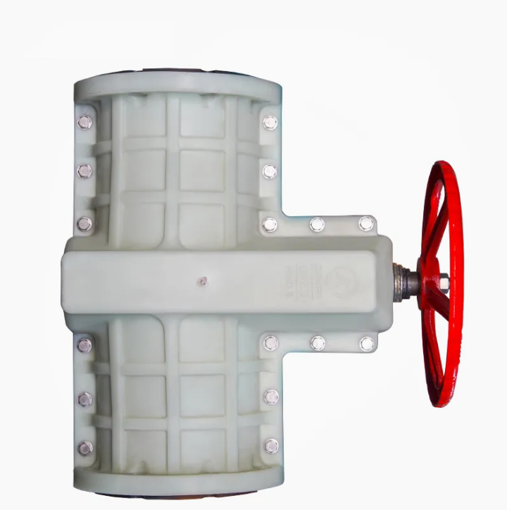 EPDM Sleeve Plastic Pinch Valve