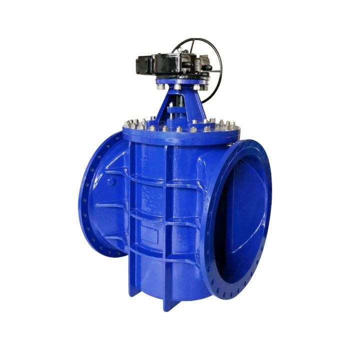 Elastic Seat Eccentric Plug Valve