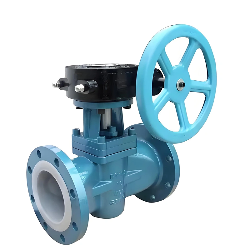 Fluorine Lined Plug Valve