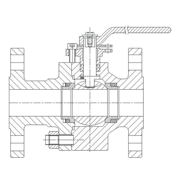 Forged Stainless Steel Flange Ball Valve