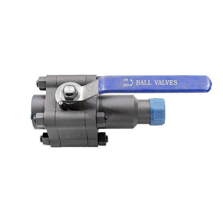 Forged Steel A105 Ball Valve with One End
