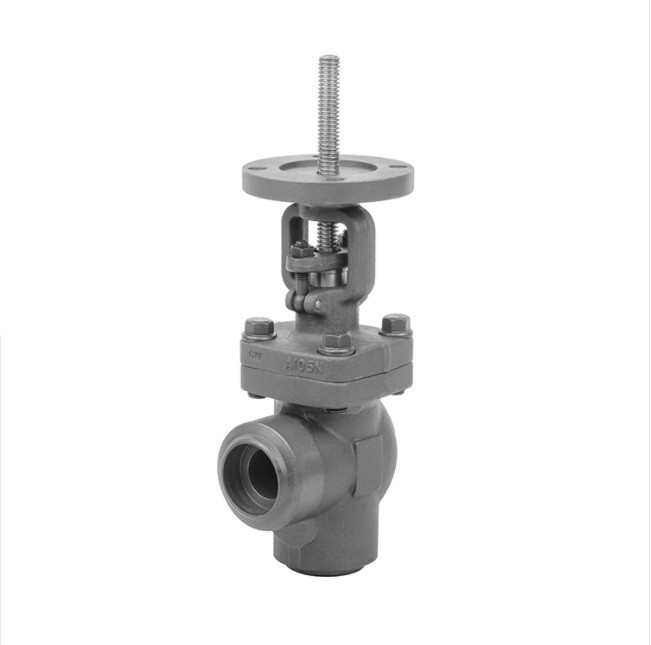 Forged Steel Angle Globe Valve BW End
