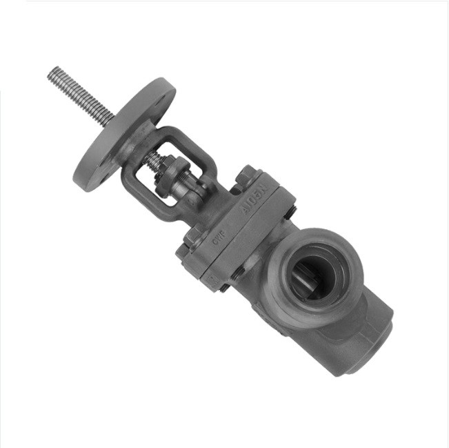 Forged Steel Angle Globe Valve BW End
