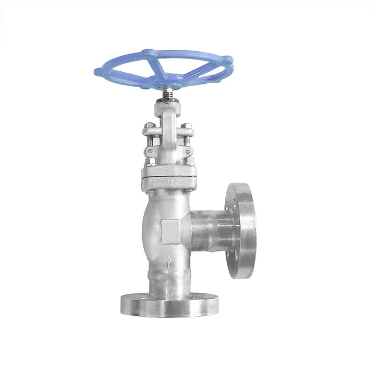 Forged Steel Stainless Steel Angle Globe Valve RF