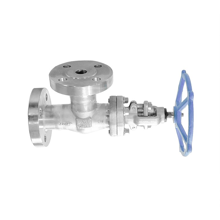 Forged Steel Stainless Steel Angle Globe Valve RF
