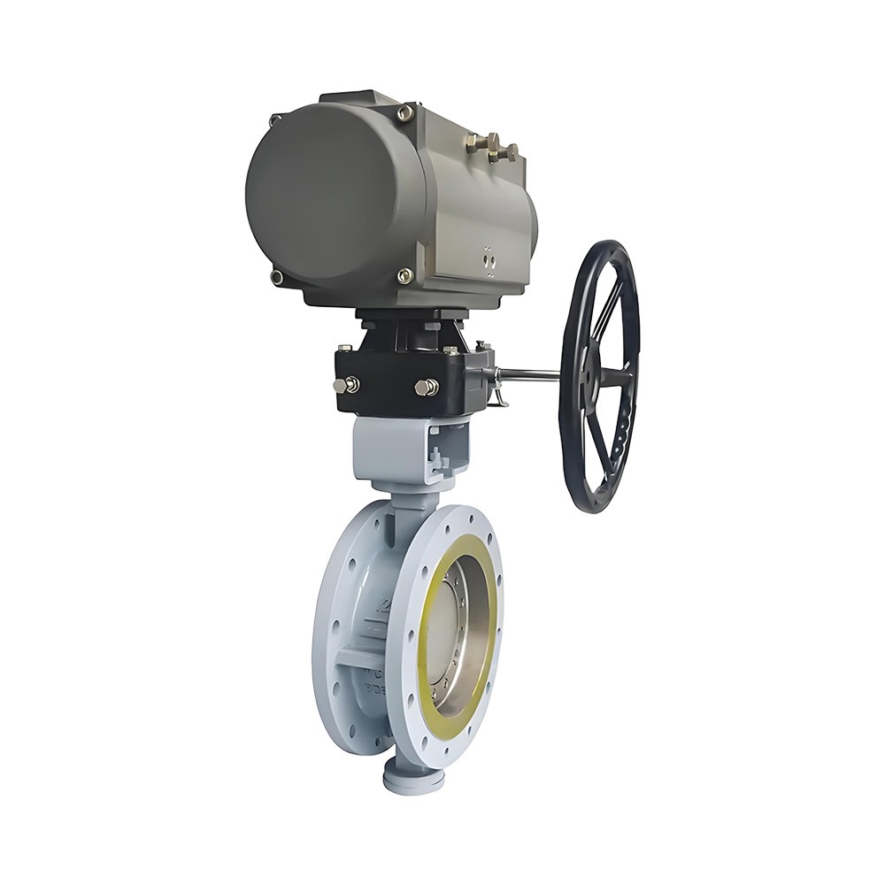 Multi-layer Hard Seal Flanged Butterfly Valve