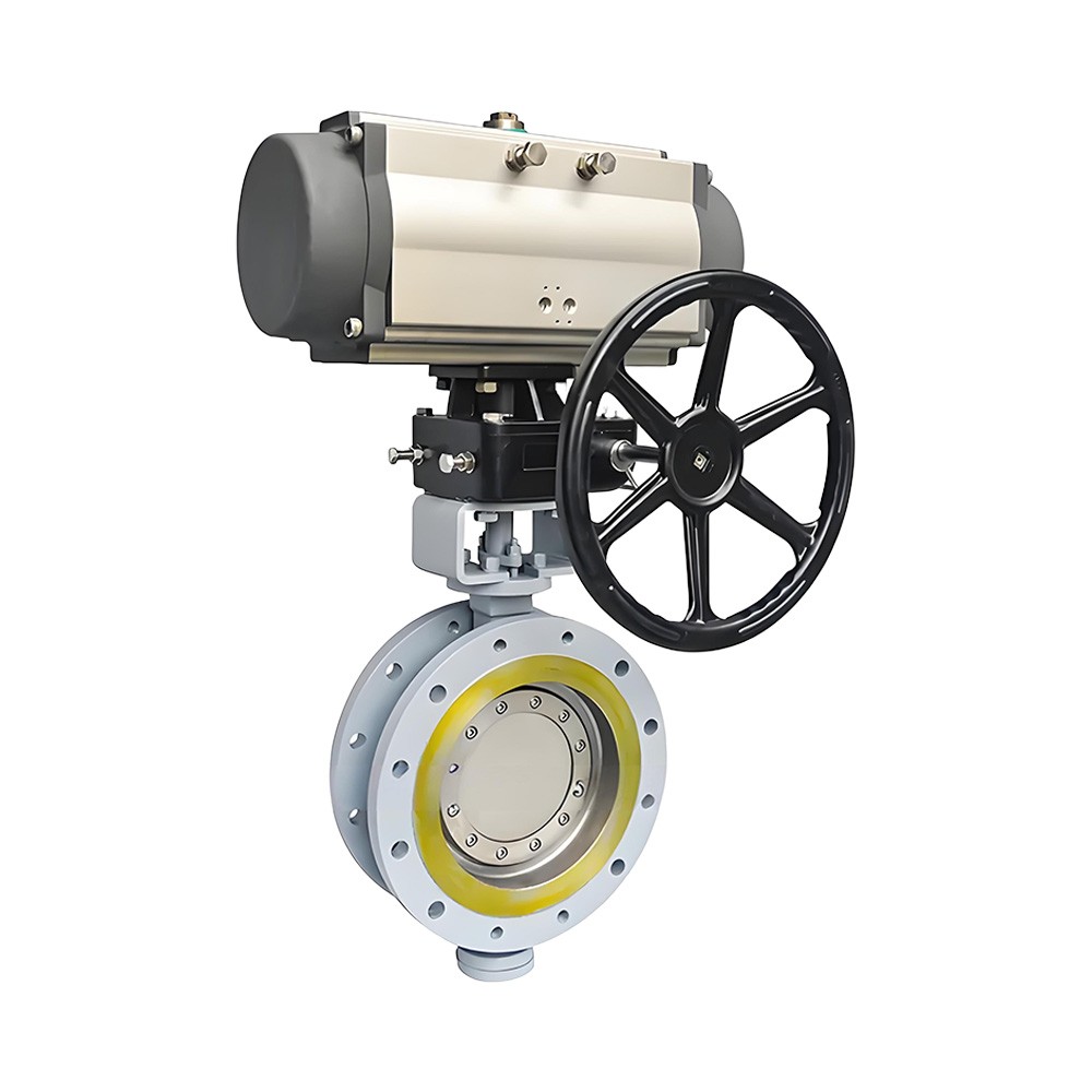 Multi-layer Hard Seal Flanged Butterfly Valve