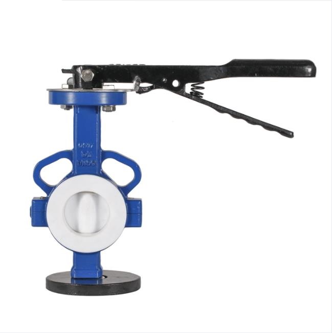 PTFE Lined Wafer Butterfly Valve