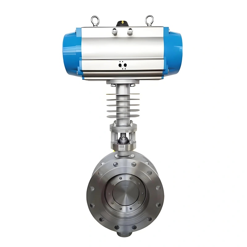 Pneumatic High-Temp Triple Eccentric Butterfly Valve