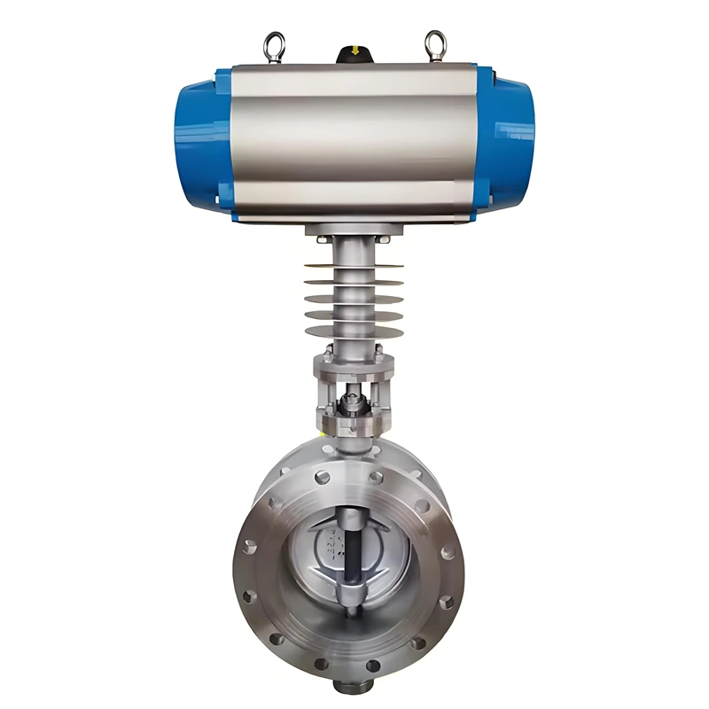 Pneumatic High-Temp Triple Eccentric Butterfly Valve