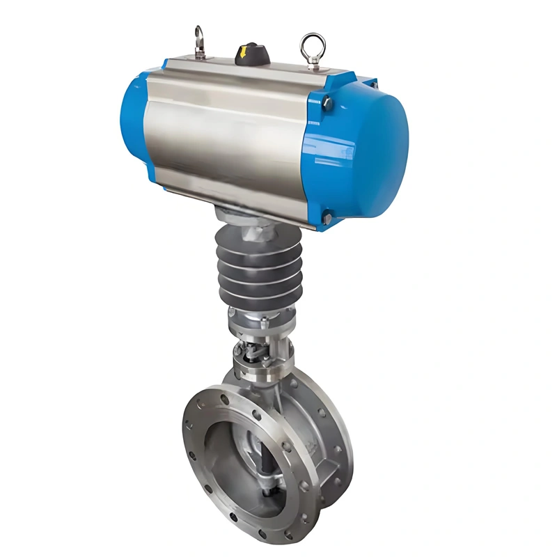 Pneumatic High-Temp Triple Eccentric Butterfly Valve