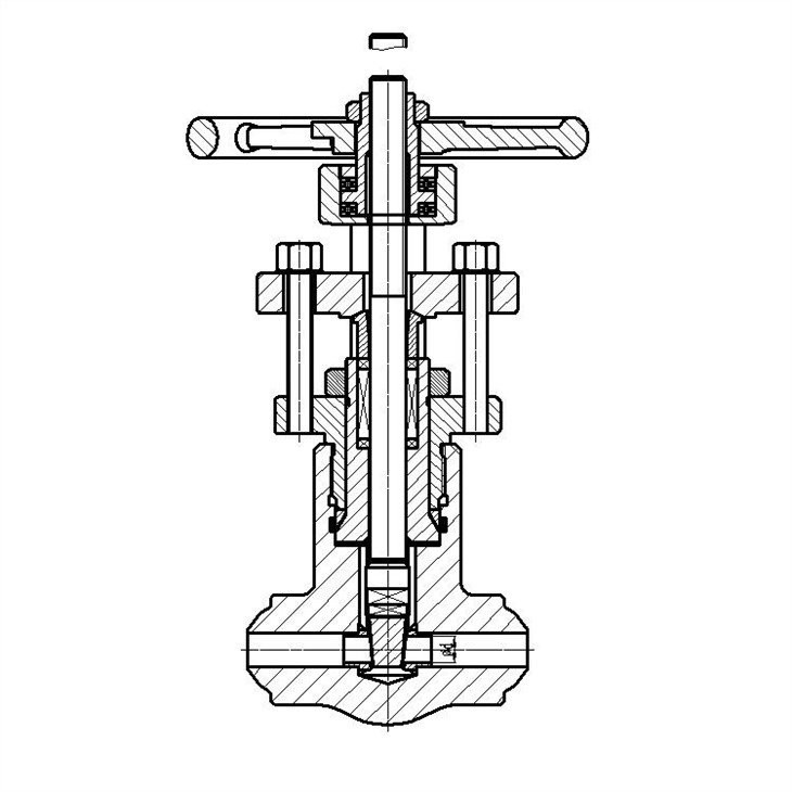 Self-sealing Butt Welded Gate Valve