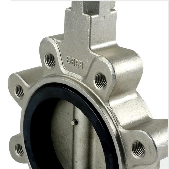 Soft Seat Lug Type Butterfly Valve with Pin