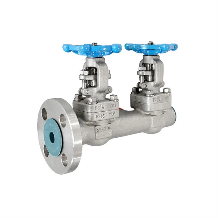 Stainless Steel Integral Double Gate Valve