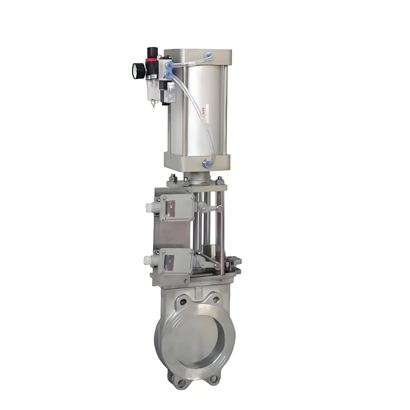 Pneumatic Stainless Steel Knife Gate Valve