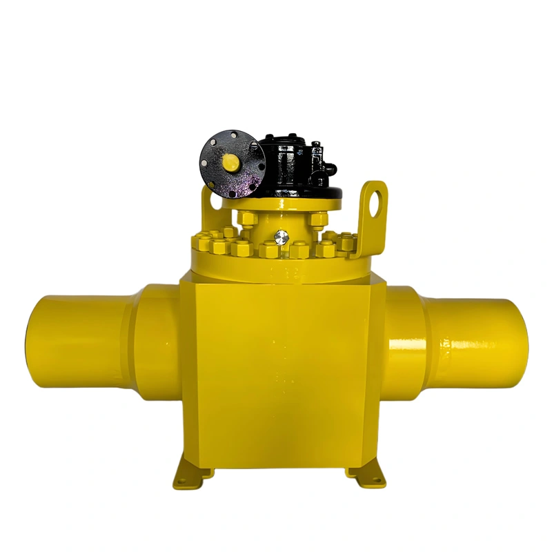 Top-Entry Butt-Weld Trunnion Mounted 