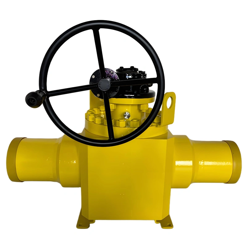 Top-Entry Butt-Weld Trunnion Mounted 