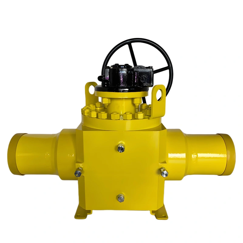 Top-Entry Butt-Weld Trunnion Mounted 