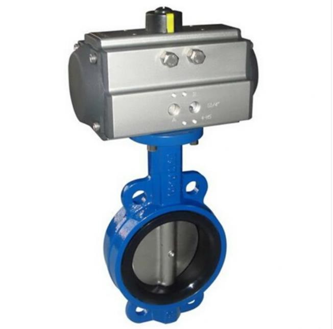 Wafer EPDM Seat Butterfly Valve with Pneumatic Actuator