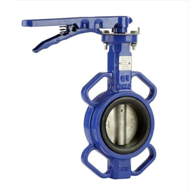 Wafer Type Soft Seated Butterfly Valve (without pin)