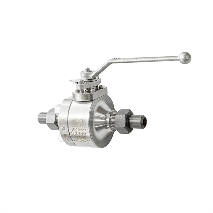 high Pressure Ball Valve with Welding Head