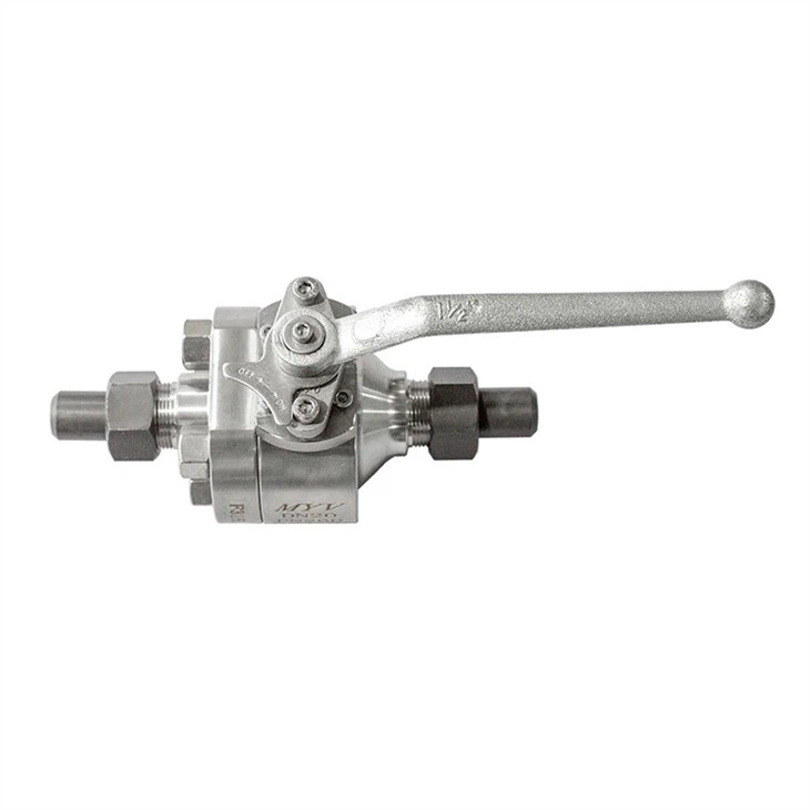 high Pressure Ball Valve with Welding Head